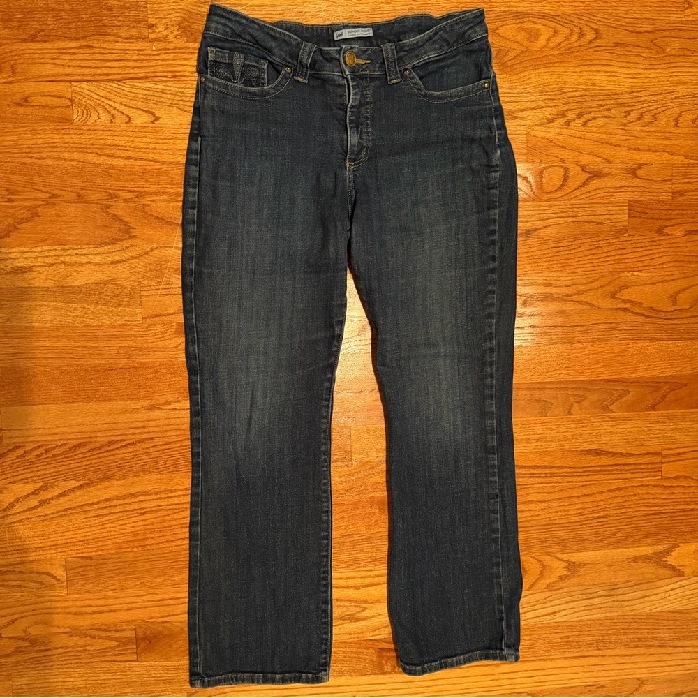 Lee Slender Secret Lower on the Blue Waist Jeans Sz XL